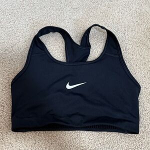 Nike Women's Black and White Sports Bra